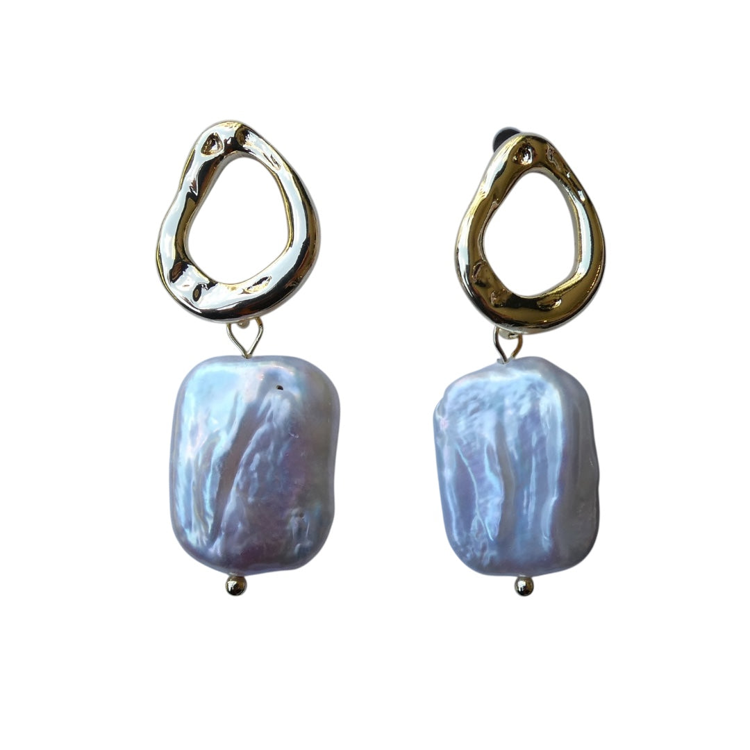 061 Pearl Statement Earrings