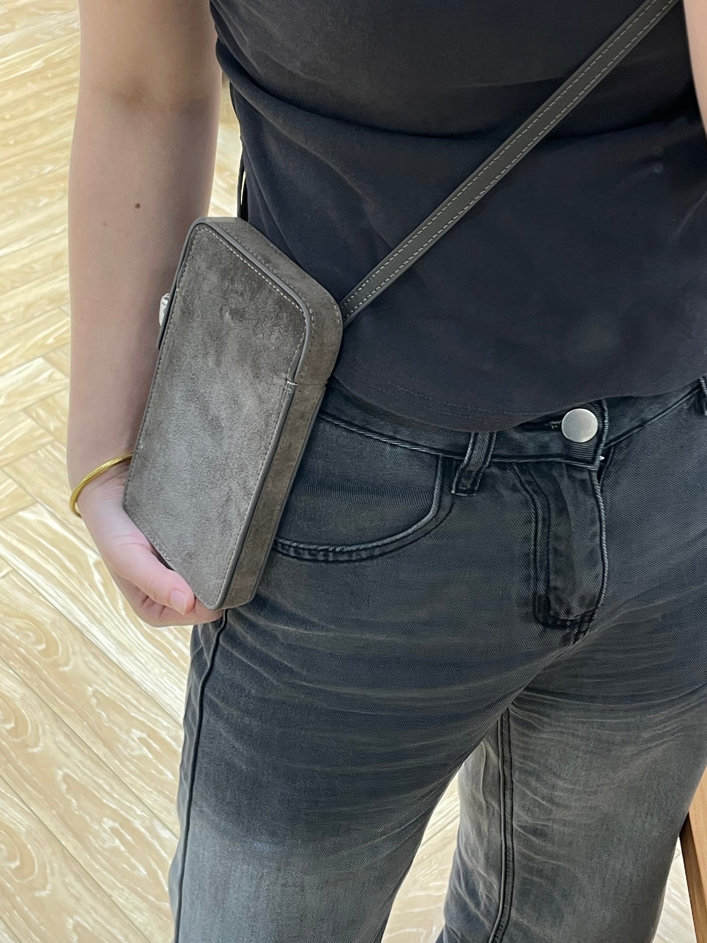 CALL ME LUXE, Mushroom (Suede)