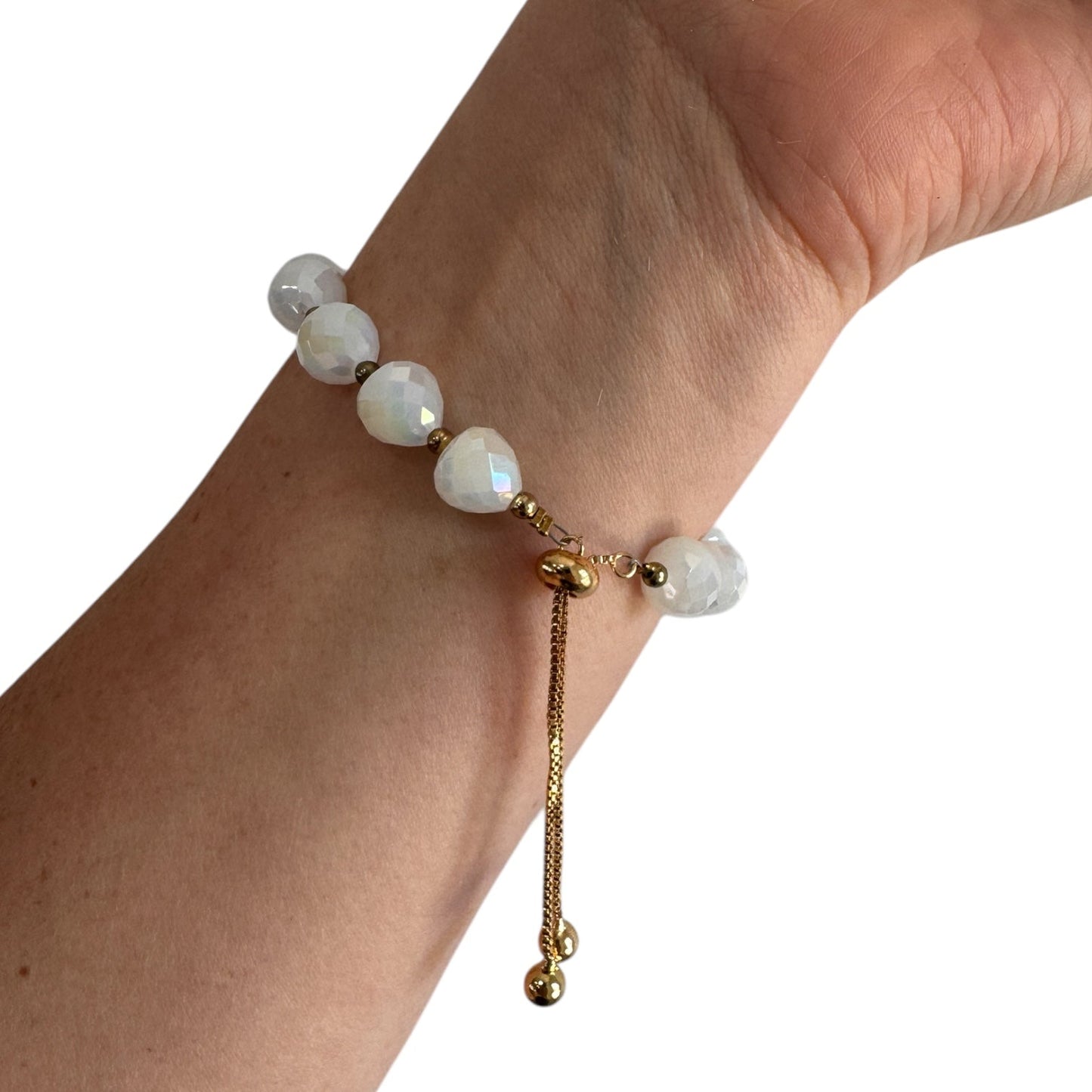 101 Beaded Bracelet, Milk