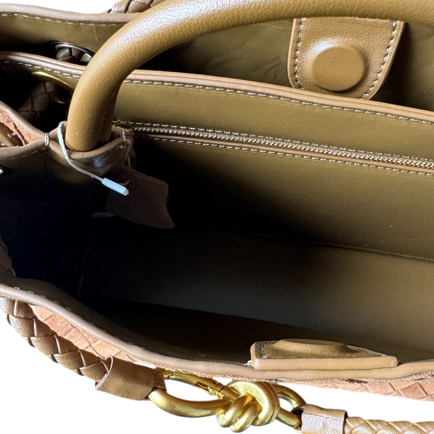 PL (Small), Cognac Suede