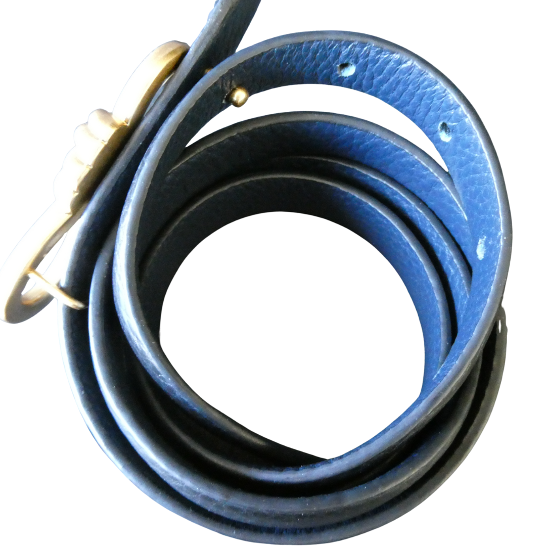 Louis Belt, Black/Navy *2-3 WEEKS FROM ORDER*