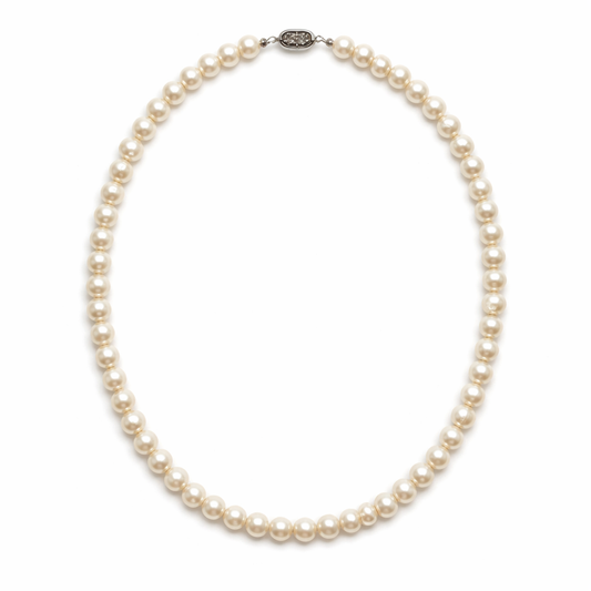 0014 Pearl Short Necklace