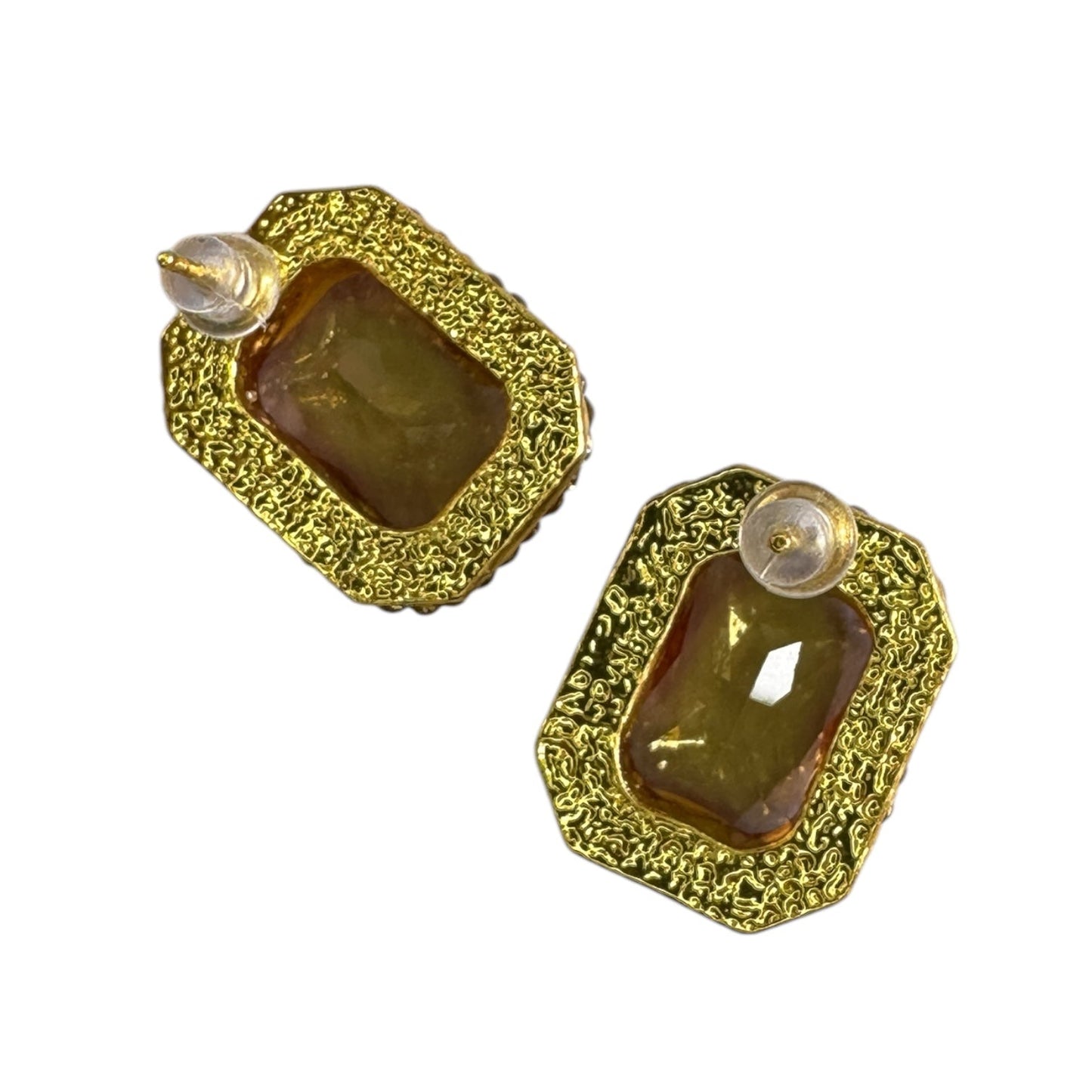 051 Topaz Crystal Studs