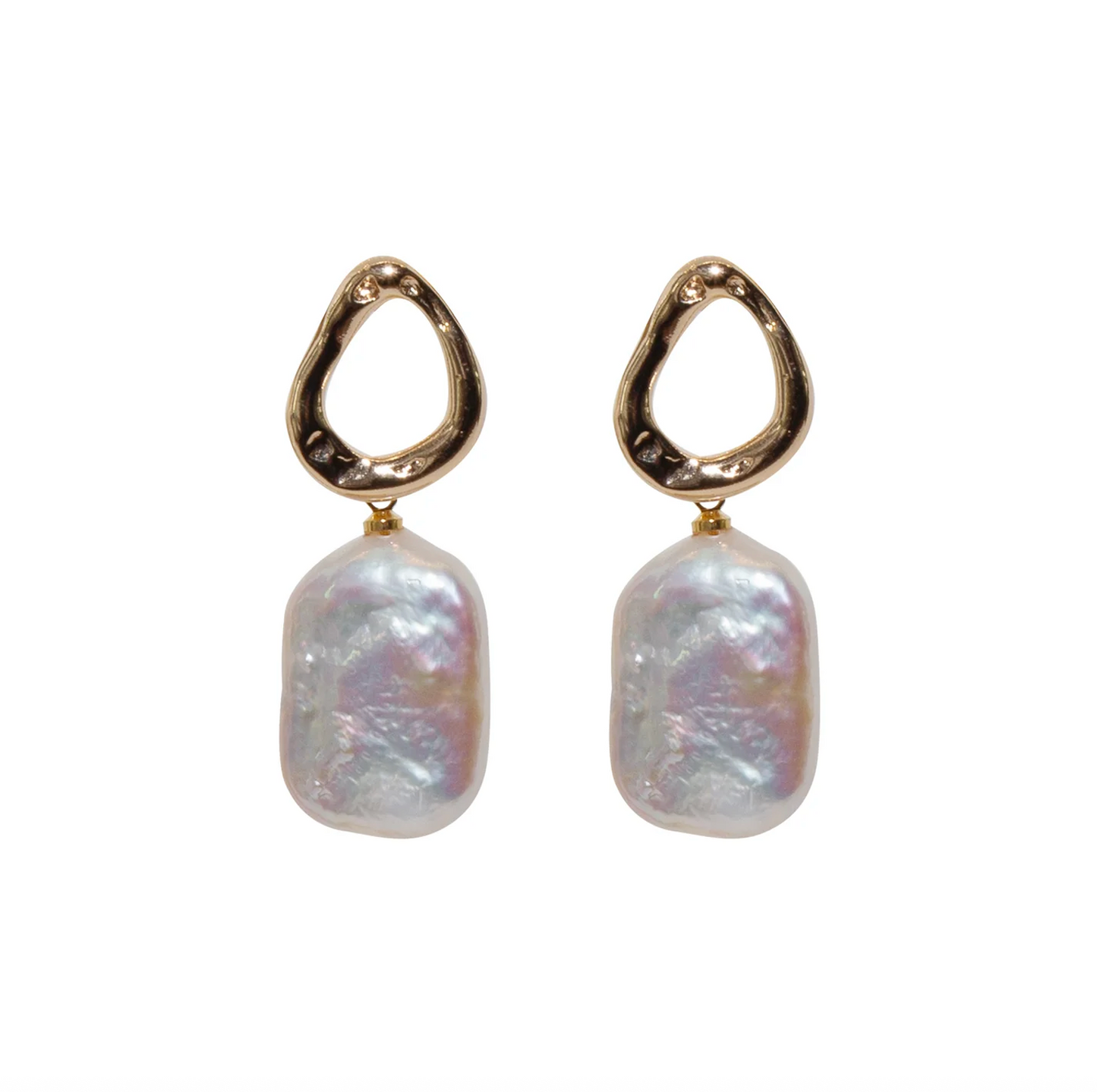 061 Pearl Statement Earrings