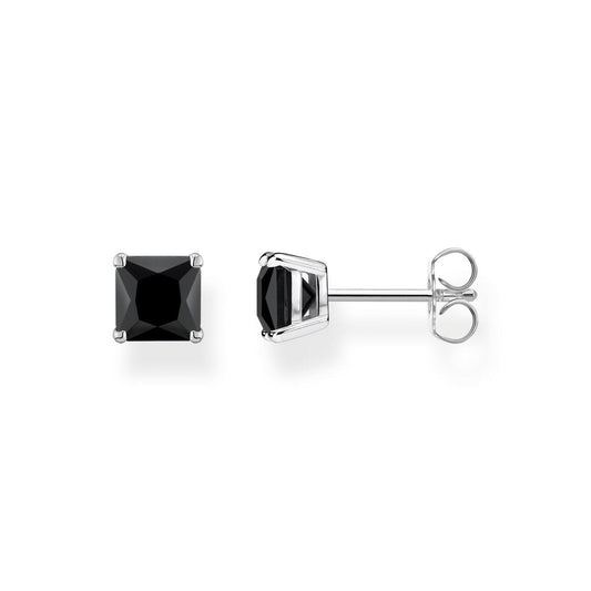 083 Black Swarovski Studs