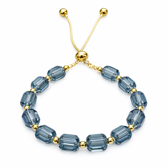 101 Beaded Bracelet, Blue