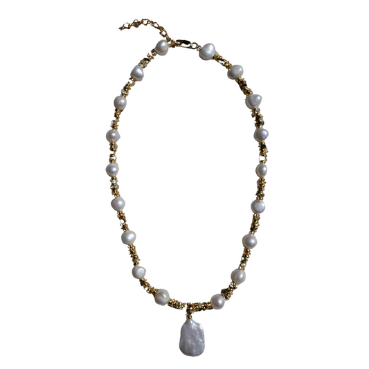 0010 Pearl Short Necklace