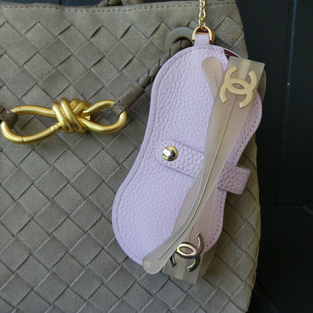 Kris Leather Glasses Case, Candy Pink