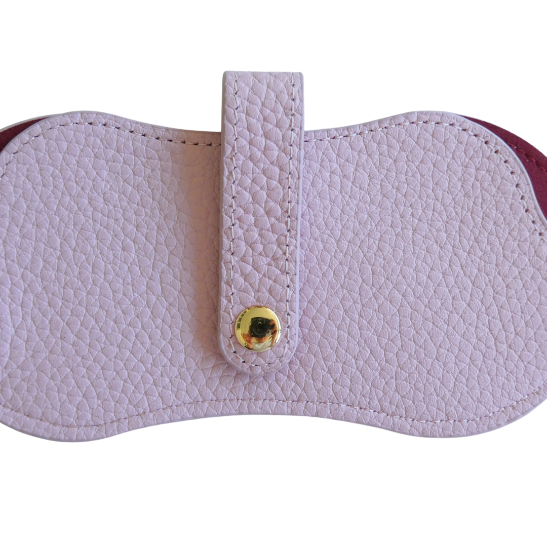 Kris Leather Glasses Case, Tan