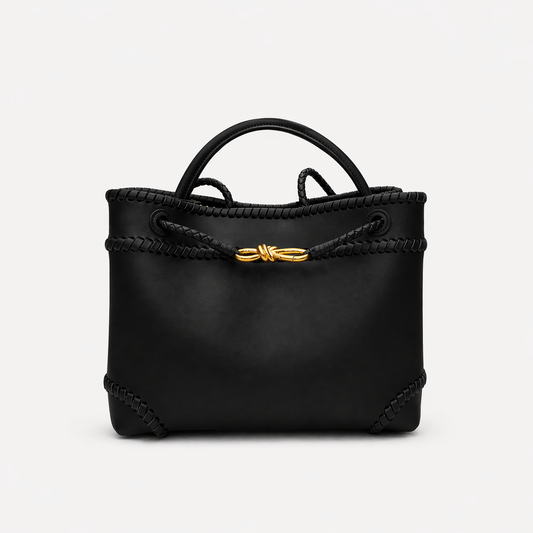 DANNI, Black Leather *Early-May Delivery*