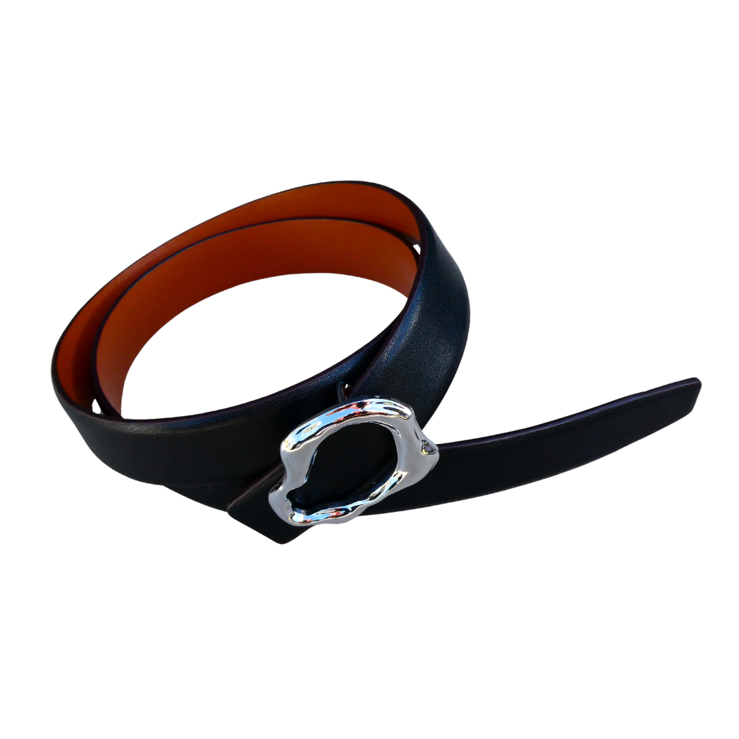 Grace Belt, Black/Tan *2-3 WEEKS FROM ORDER*