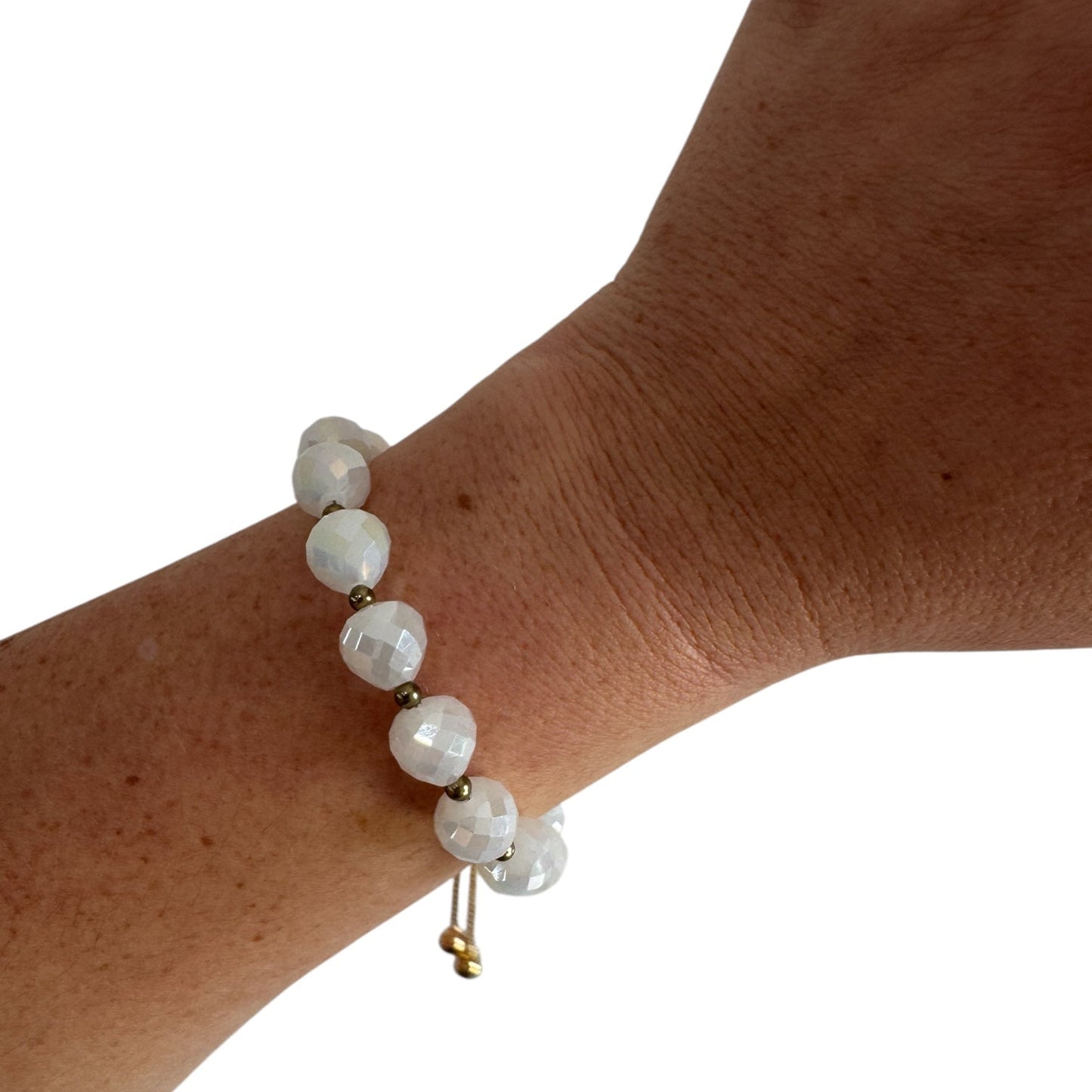 101 Beaded Bracelet, Milk