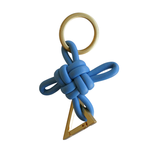 No.2 Keychain, Denim *2-3 WEEKS FROM ORDER*