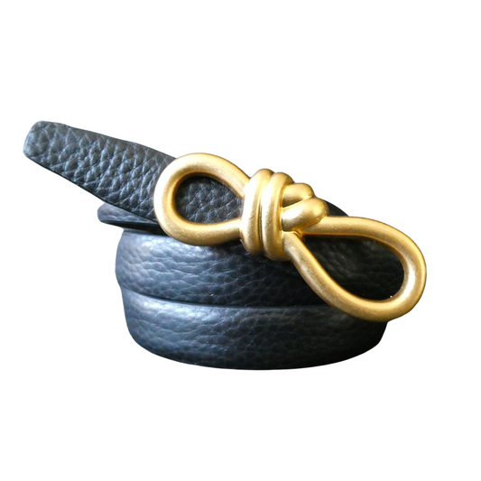 Louis Belt, Black/Navy *2-3 WEEKS FROM ORDER*
