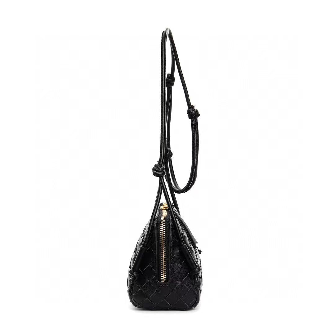 PETRA Triangle Crossbody Bag, Black