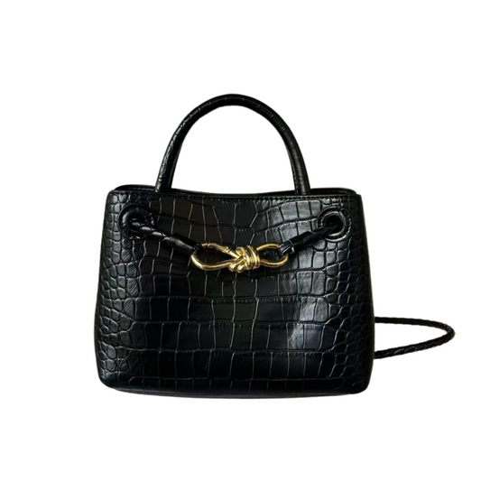 PL (Mini), Black Croc