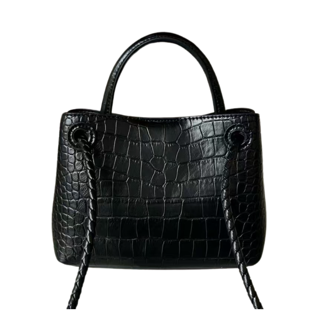 PL (Mini), Black Croc