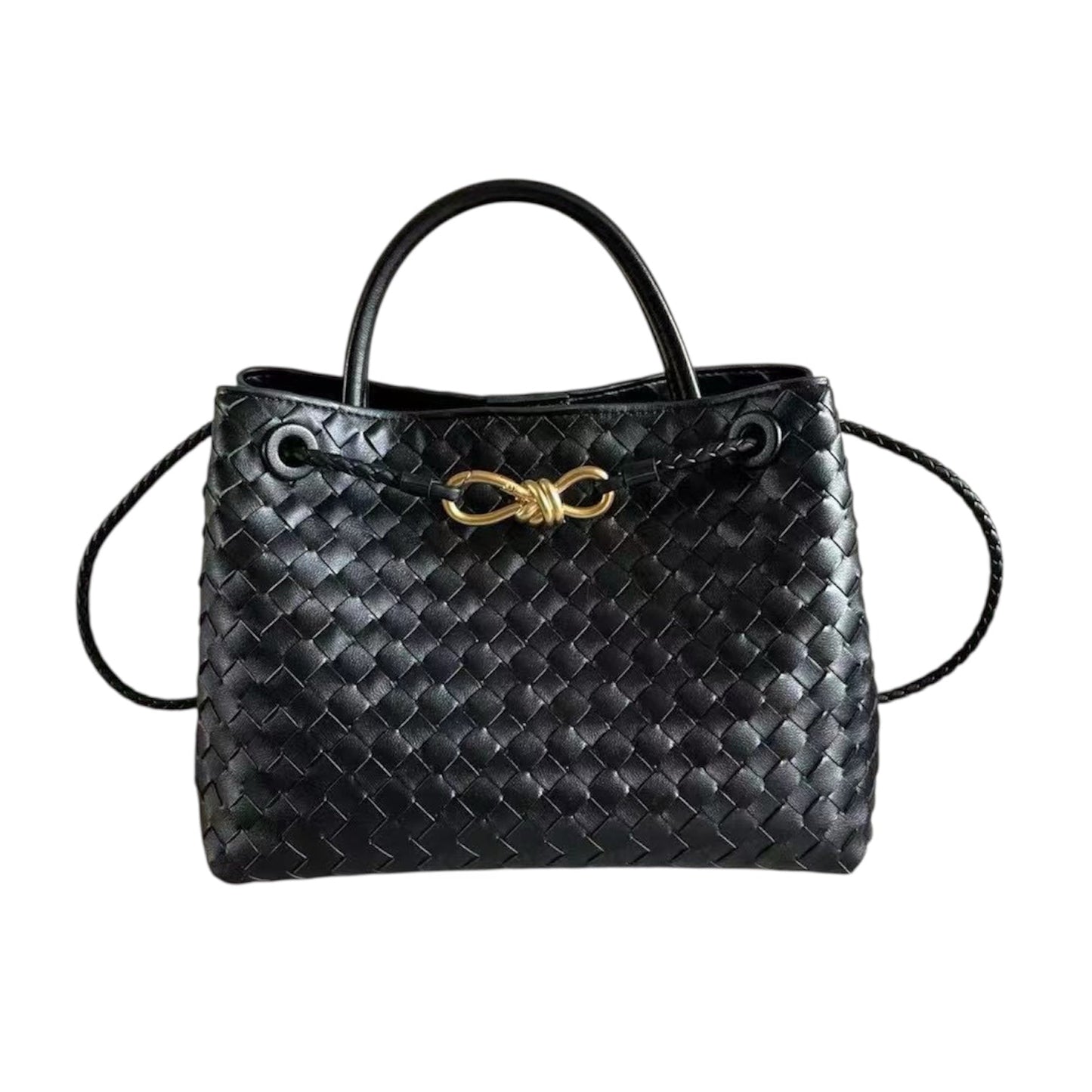 PL (Small), Black Leather