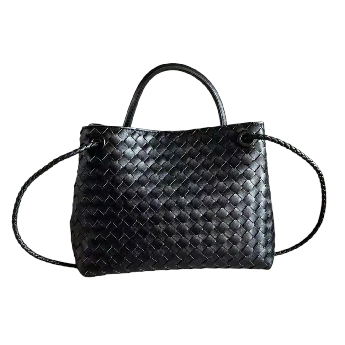 PL (Small), Black Leather