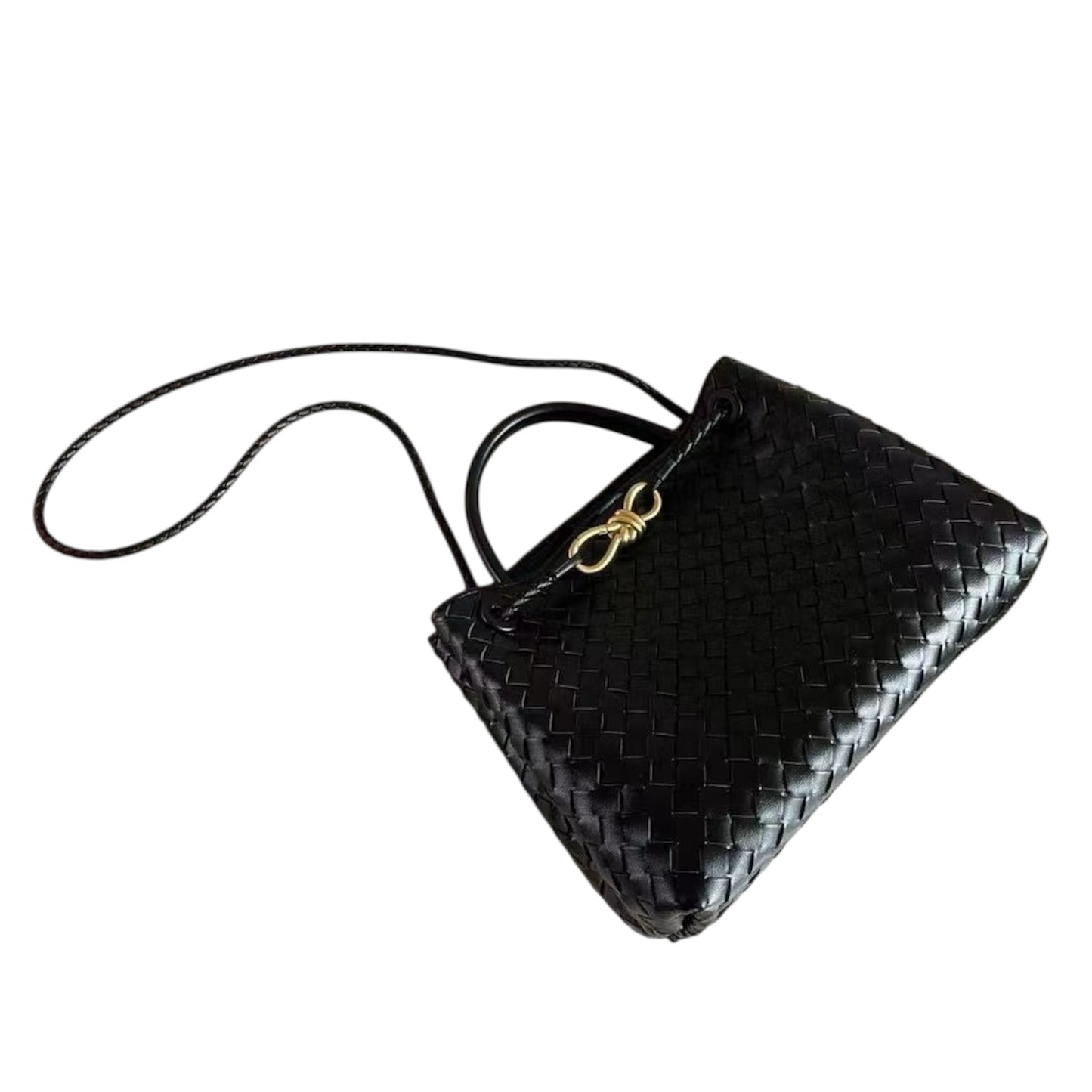 PL (Small), Black Leather