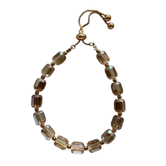 101 Beaded Bracelet, Champagne