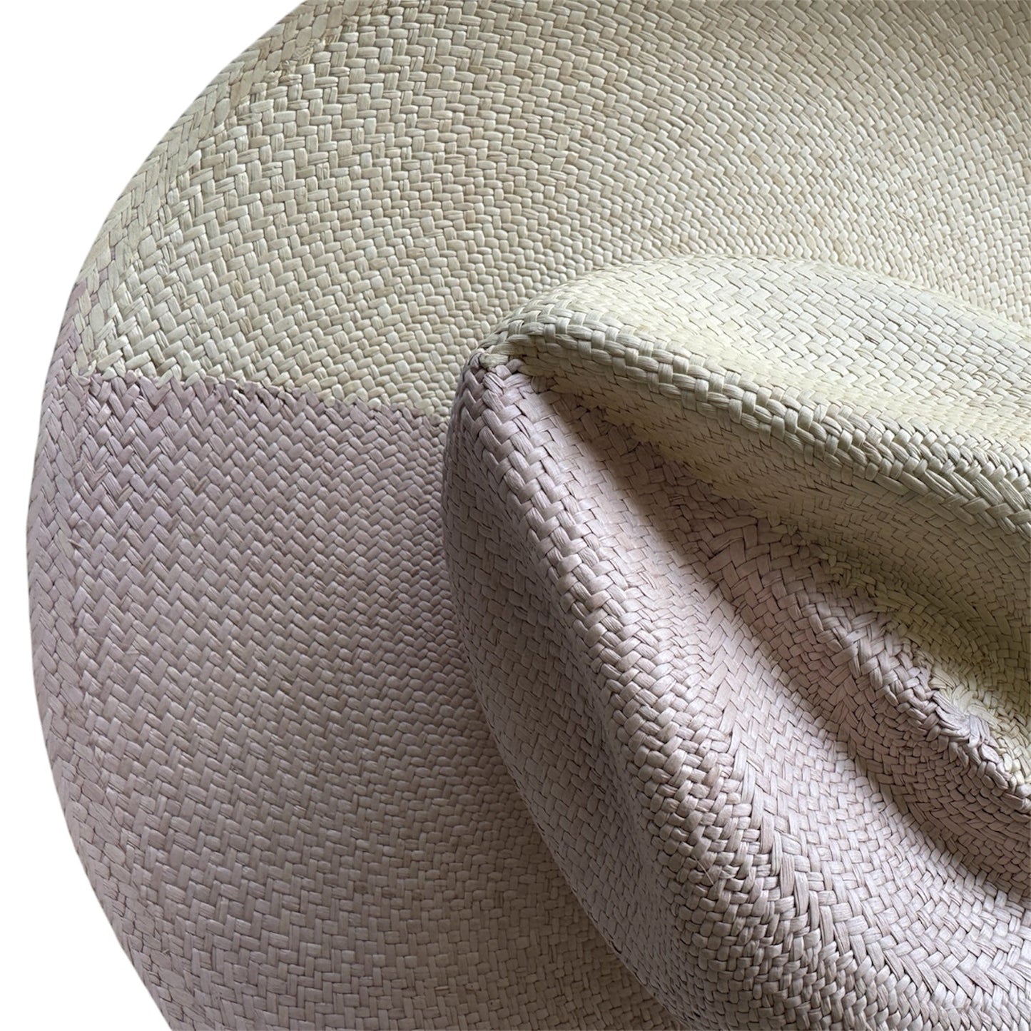 PANAMA, 13cm Blush / Natural Bi-Colour