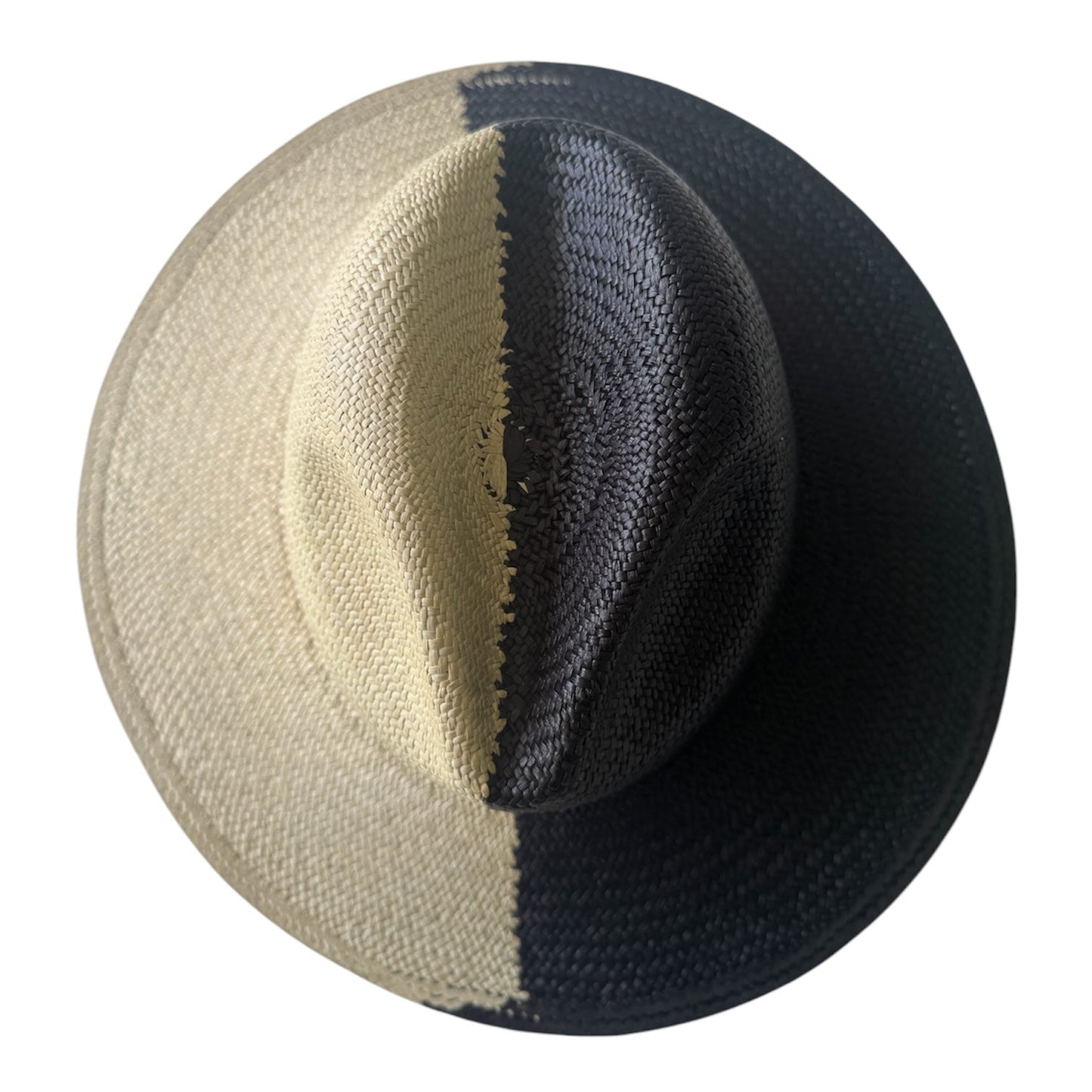 PANAMA, 9cm Black / Natural Bi-Colour