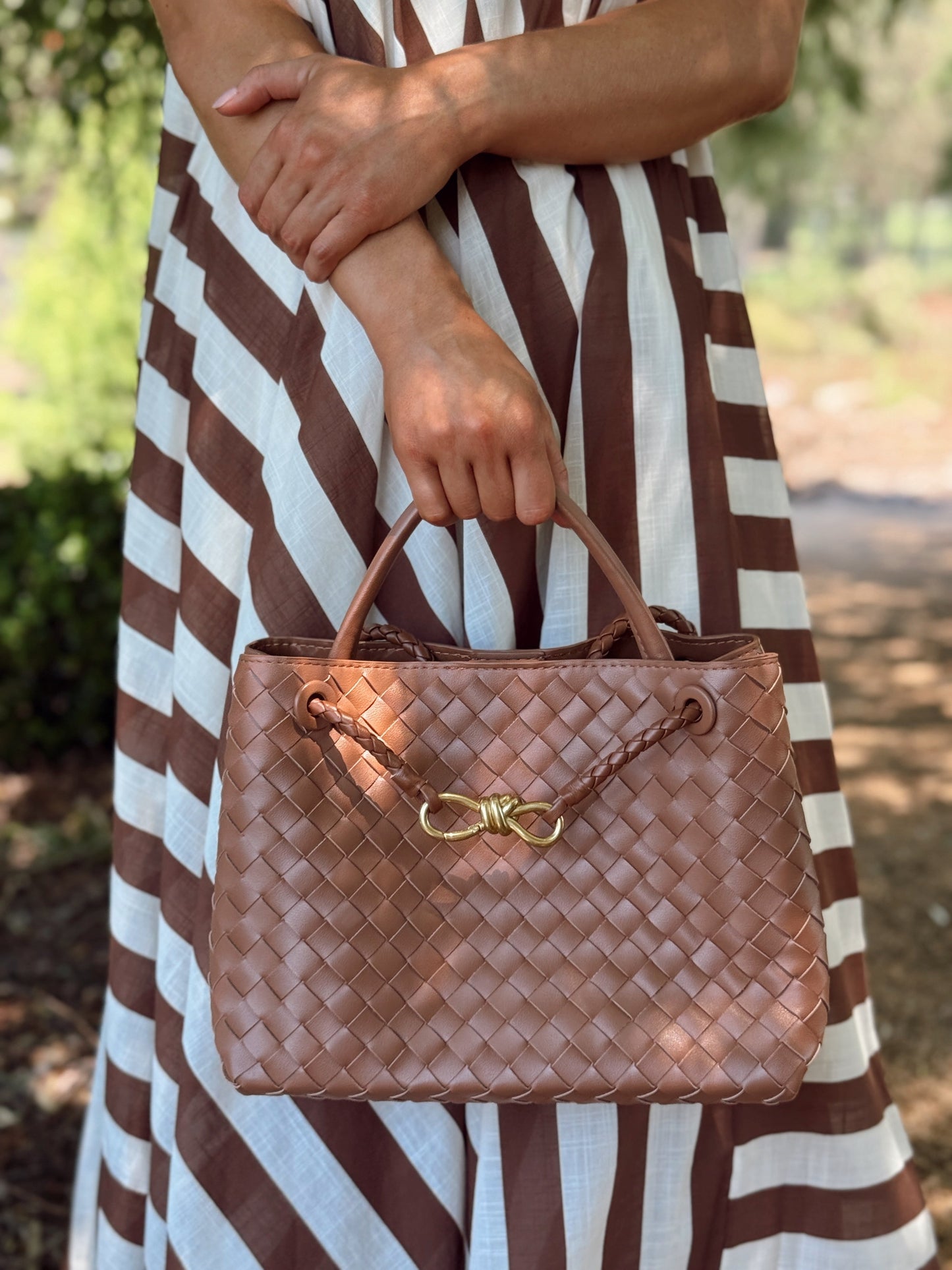 PL (Small), Cognac Leather