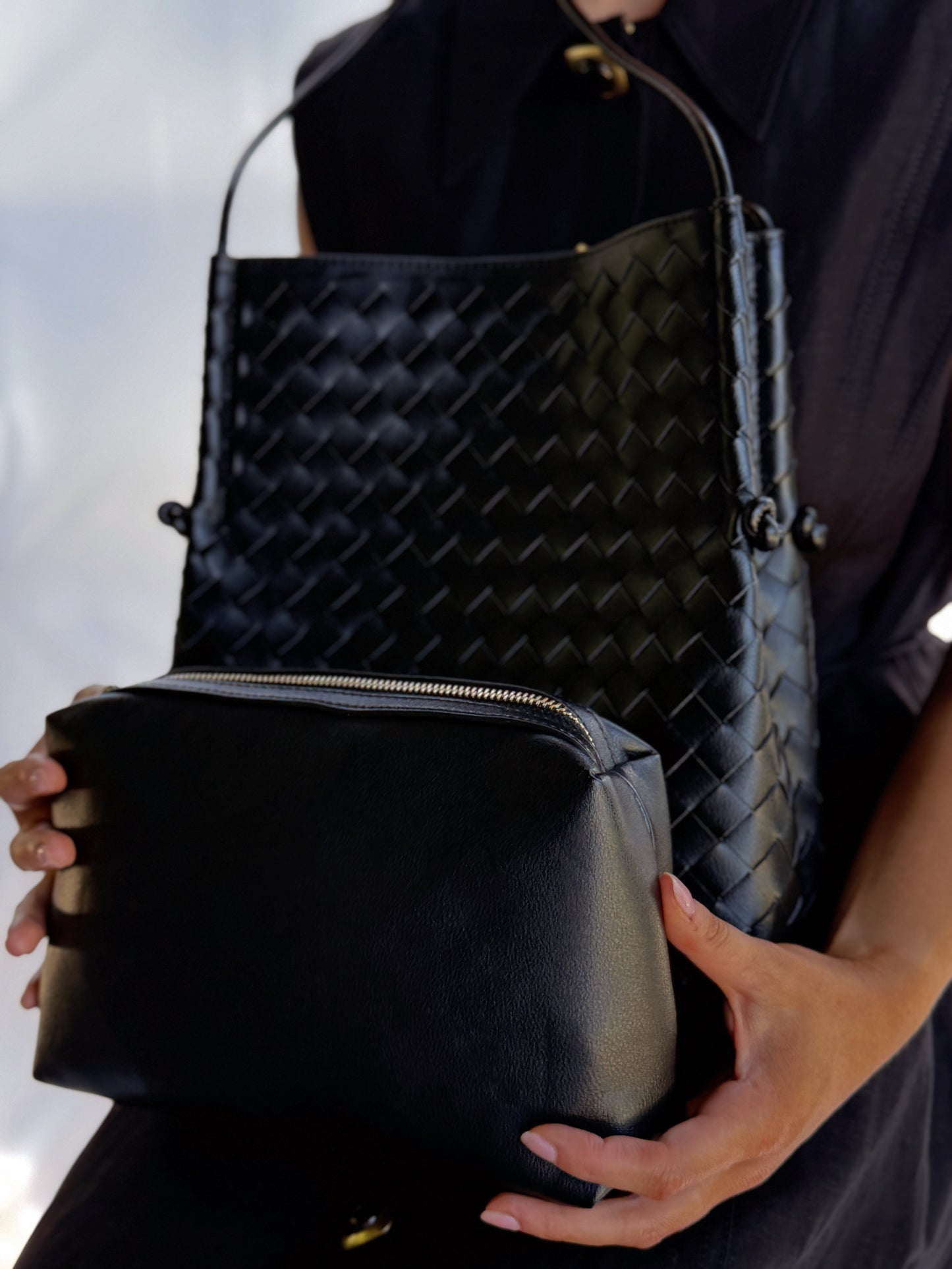 Anna 'Carry-All' Tote Bag, Black