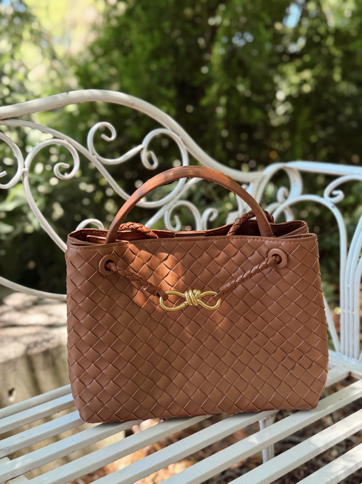 PL (Small), Cognac Leather