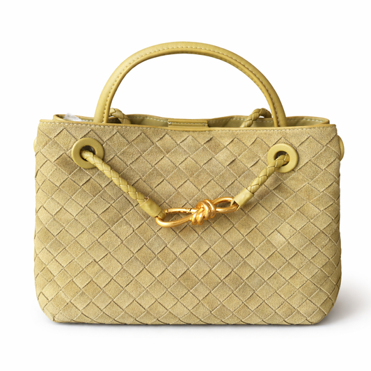 PL (Petite) Suede Bag in Asparagus